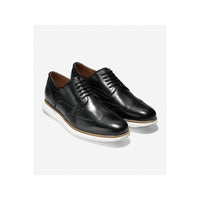 Mens COLE HAAN Shoes OriginalGrand Wingtip Oxford Lace up Comfort C26469 Black - J.Valintin Men's Wear Legend - 93687