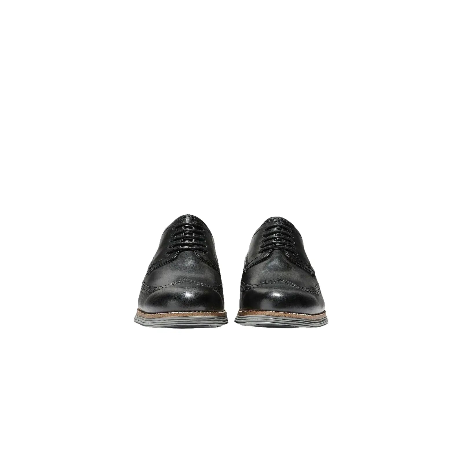 Mens COLE HAAN Shoes OriginalGrand Wingtip Oxford Lace up Comfort C26470 Black - J.Valintin Men's Wear Legend - 93643