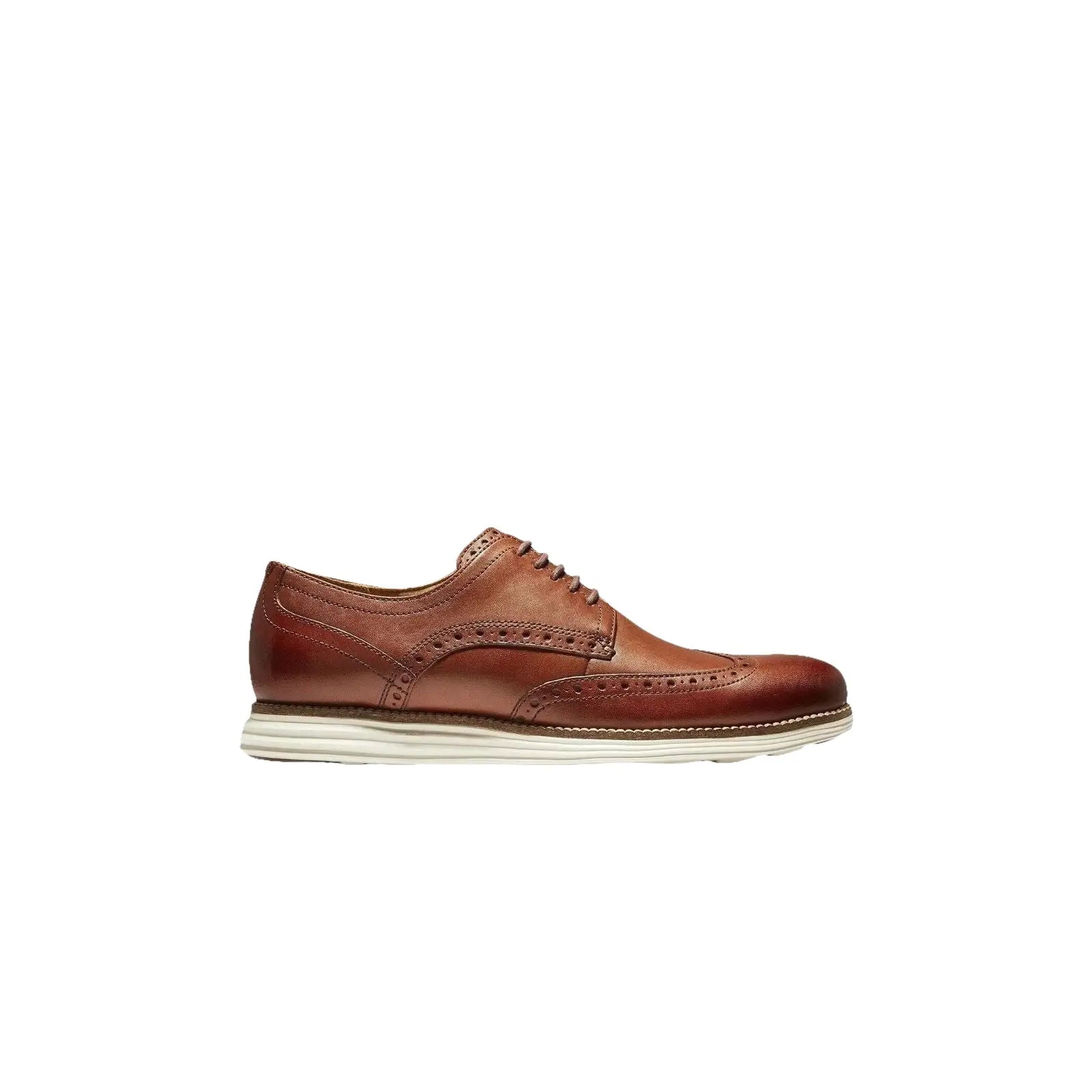 Mens COLE HAAN Shoes OriginalGrand Wingtip Oxford Lace up Comfort C26471 Tan - J.Valintin Men's Wear Legend - 93442