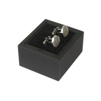 Mens Cufflinks by Vitorofolo Use for French Cuff Shirt V29 - 3 Silver Plated - J.Valintin Men's Wear Legend - 25077