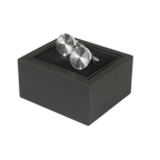 Mens Cufflinks by Vitorofolo Use for French Cuff Shirt V29 - 8 Silver Plated - J.Valintin Men's Wear Legend - 25082