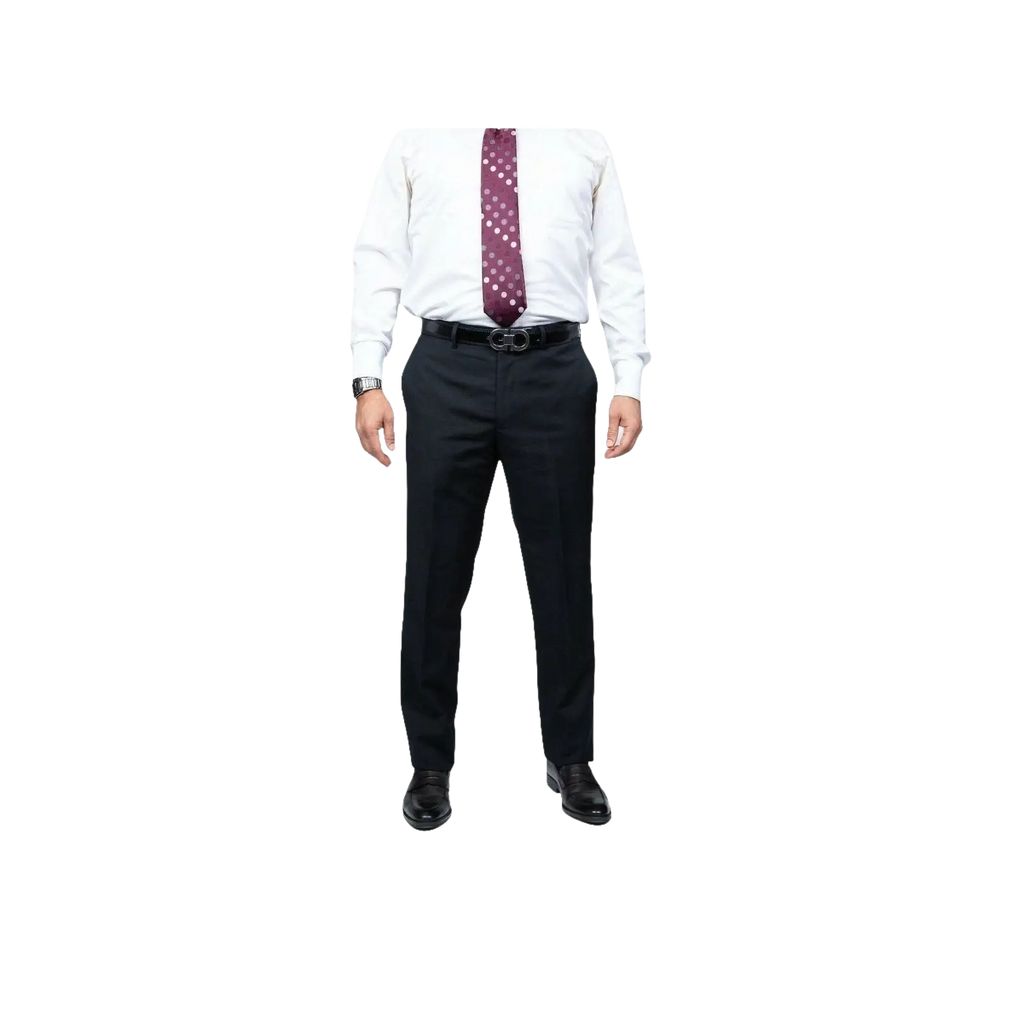 Mens DKNY 100% Wool Two Button Notch Lapel Formal Business Slim fit 1504 Black - J.Valintin Men's Wear Legend - 18211