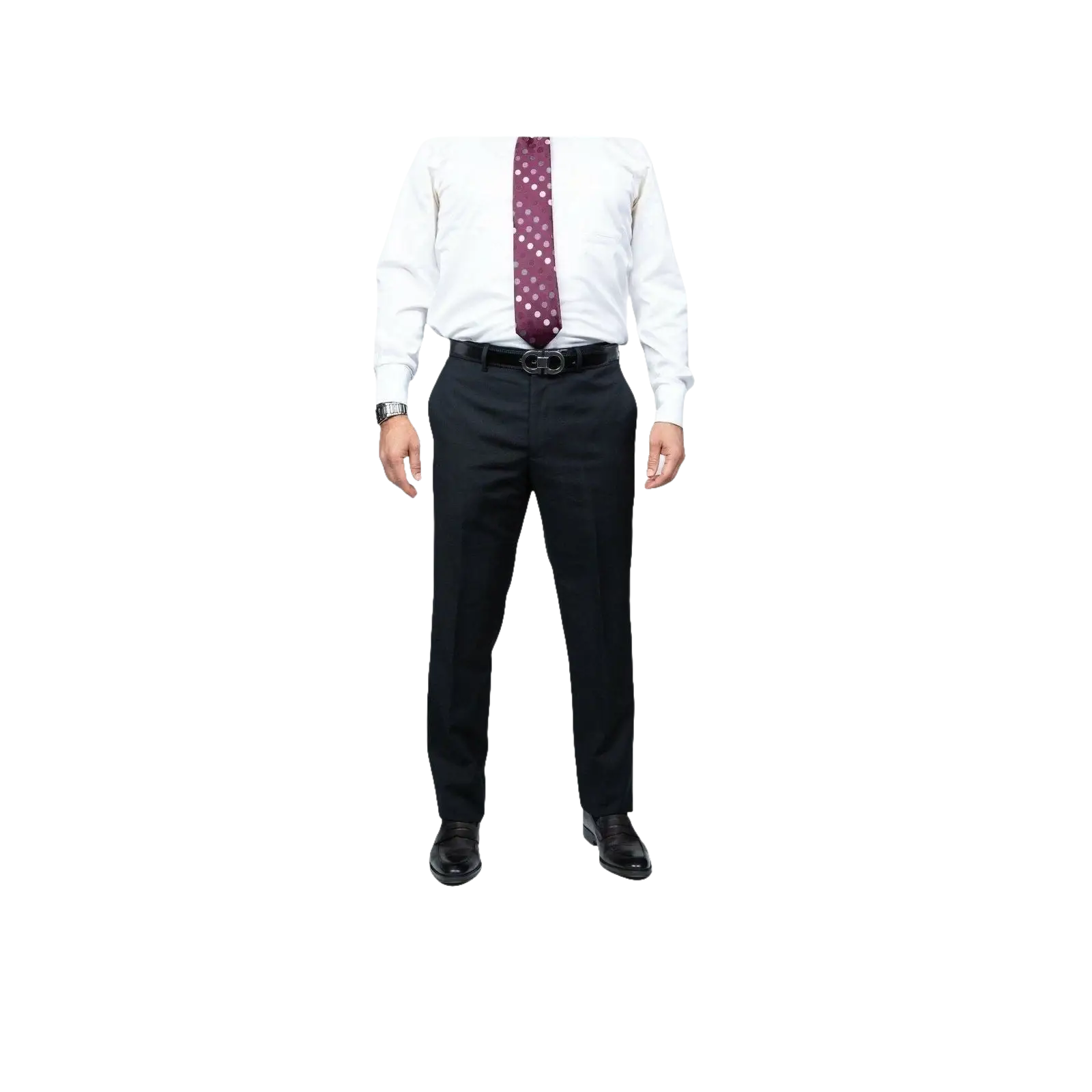 Mens DKNY 100% Wool Two Button Notch Lapel Formal Business Slim fit 1504 Black - J.Valintin Men's Wear Legend - 18211