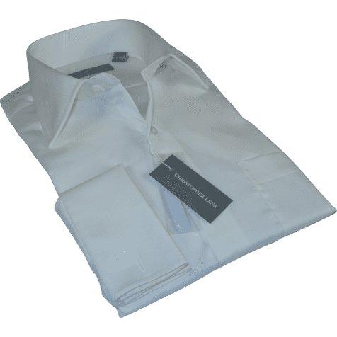 Men's Dress Shirt Christopher Lena 100% Cotton Wrinkle Free C507WD0F Ecru - J.Valintin Men's Wear Legend - 92320