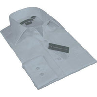 Men's Dress Shirt Christopher Lena 100% Cotton Wrinkle Free C507WD0R White - J.Valintin Men's Wear Legend - 92366