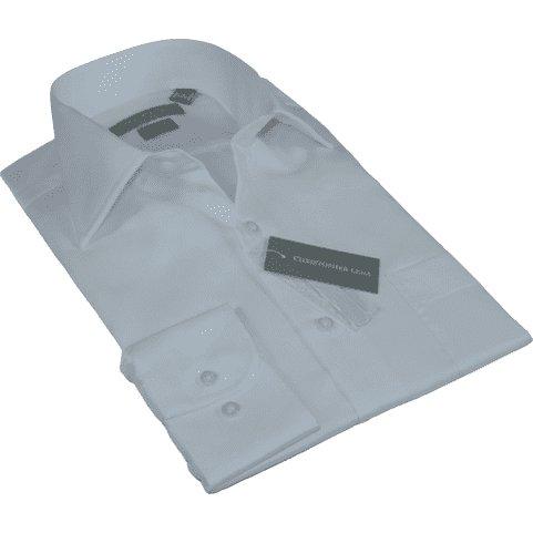 Men's Dress Shirt Christopher Lena 100% Cotton Wrinkle Free C507WD0R White - J.Valintin Men's Wear Legend - 92366