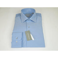 Men's Dress Shirt Christopher Lena 100% Cotton Wrinkle Free C507WS0R Blue - J.Valintin Men's Wear Legend - 92409