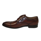 Men's Dress Shoes STEVE MADDEN Soft Leather upper Buckle Strap COVET Cognac - J.Valintin Men's Wear Legend - 100803