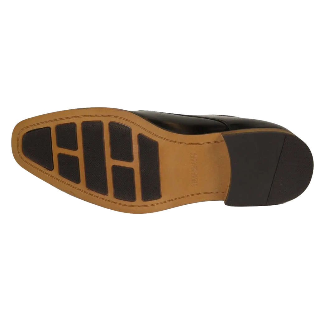 Men's Dress Shoes STEVE MADDEN Soft Leather upper Lace Up TASHER Black - J.Valintin Men's Wear Legend - 100785