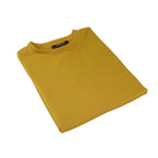 Mens Dressy T - Shirt Log - In Uomo Soft Crew Neck Corded Short Sleeves 218 Gold - J.Valintin Men's Wear Legend - 18711