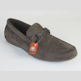 Mens Driving Shoes Micro Suede Velvet Flexible Comfortable Slip On TAYNO Gray - J.Valintin Men's Wear Legend - 17687