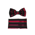 Men's Fancy Bow Tie/Hankie Set By J.Valintin Soft Microfiber Silky JVBT - 25 - J.Valintin Men's Wear Legend - JVBT - 25