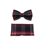 Men's Fancy Bow Tie/Hankie Set By J.Valintin Soft Microfiber Silky JVBT - 26 - J.Valintin Men's Wear Legend - JVBT - 26