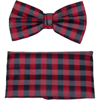 Men's Fancy Bow Tie/Hankie Set By J.Valintin Soft Microfiber Silky JVBT - 28 - J.Valintin Men's Wear Legend - JVBT - 28