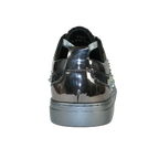 Mens Fancy Shoes By FIESSO AURELIO GARCIA, Spikes Rhine stones 2413 Black - J.Valintin Men's Wear Legend - 95059