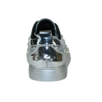 Mens Fancy Shoes By FIESSO AURELIO GARCIA, Spikes Rhine stones 2413 Silver - J.Valintin Men's Wear Legend - 95072