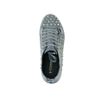 Mens Fancy Shoes By FIESSO AURELIO GARCIA, Spikes Rhine stones 2413 Silver - J.Valintin Men's Wear Legend - 95072