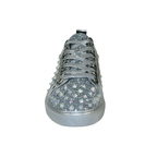 Mens Fancy Shoes By FIESSO AURELIO GARCIA, Spikes Rhine stones 2413 Silver - J.Valintin Men's Wear Legend - 95072