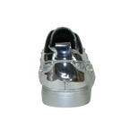 Mens Fancy Shoes By FIESSO AURELIO GARCIA, Spikes Rhine stones 2413 Silver - J.Valintin Men's Wear Legend - 95072