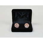 Men's Fashion Cufflinks By J.Valintin Silver/Gold Plated With Crystals JVC - 10 - J.Valintin Men's Wear Legend - JVC10