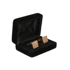 Men's Fashion Cufflinks By J.Valintin Silver/Gold Plated With Crystals JVC - 15 - J.Valintin Men's Wear Legend - JVC - 15