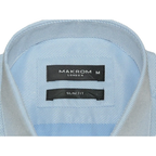 Men's Franco Gilberto Dress Shirt Cotton Blend French Cuffs Turkey 5482 - 418 Blue - J.Valintin Men's Wear Legend - 13962