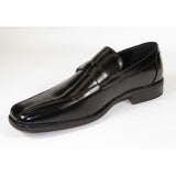 Mens GIORGIO VENTURI All Purpose Leather Dress Shoes Slip on 6972 Black - J.Valintin Men's Wear Legend - 98241