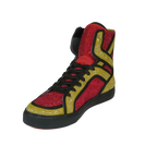 Mens High Top Shoes By FIESSO AURELIO GARCIA ,Fancy Rhine stones 2402 Red Gold - J.Valintin Men's Wear Legend - 94987