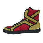 Mens High Top Shoes By FIESSO AURELIO GARCIA ,Fancy Rhine stones 2402 Red Gold - J.Valintin Men's Wear Legend - 94987