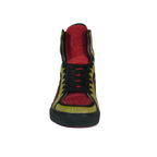Mens High Top Shoes By FIESSO AURELIO GARCIA ,Fancy Rhine stones 2402 Red Gold - J.Valintin Men's Wear Legend - 94987