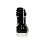 Mens High Top Shoes By FIESSO AURELIO GARCIA, Shiny Patent Leather 2416 Black - J.Valintin Men's Wear Legend - 95078