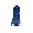 Mens High Top Shoes By FIESSO AURELIO GARCIA,Spikes Rhine stones 2412 Navy Blue - J.Valintin Men's Wear Legend - 95041