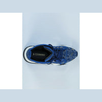 Mens High Top Shoes By FIESSO AURELIO GARCIA,Spikes Rhine stones 2412 Navy Blue - J.Valintin Men's Wear Legend - 95041