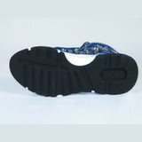 Mens High Top Shoes By FIESSO AURELIO GARCIA,Spikes Rhine stones 2412 Navy Blue - J.Valintin Men's Wear Legend - 95041