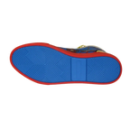 Mens High Top Shoes FIESSO by AURELIO GARCIA Chain Medusa Celebrity 2421 Blue - J.Valintin Men's Wear Legend - 95091