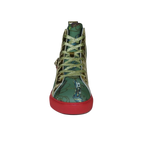 Mens High Top Shoes FIESSO by AURELIO GARCIA Chain Medusa Celebrity 2421 Green - J.Valintin Men's Wear Legend - 95097