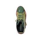 Mens High Top Shoes FIESSO by AURELIO GARCIA Chain Medusa Celebrity 2421 Green - J.Valintin Men's Wear Legend - 95097