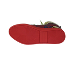 Mens High Top Shoes FIESSO by AURELIO GARCIA Chain Medusa Celebrity 2421 Red - J.Valintin Men's Wear Legend - 95085