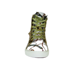 Mens High Top Shoes FIESSO by AURELIO GARCIA Chain Medusa Celebrity 2421 White - J.Valintin Men's Wear Legend - 95109