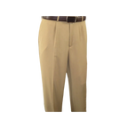 Mens INSERCH 2pc Walking Leisure Suit Shirt Pants Set Short Sleeves 9356 Khaki - J.Valintin Men's Wear Legend - 94120
