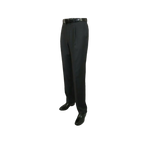 Men's MANTONI Pleated Pants 100% Wool Super 140's Classic Fit 46306 - 3 Charcoal - J.Valintin Men's Wear Legend - 8308