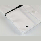 Mens Milani dress shirt cotton Blend easy wash long sleeves white French Cuffs - J.Valintin Men's Wear Legend - 19651