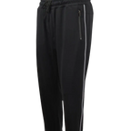 Men's Monte Carlo Turkey Jogging Suit 2pc Jump Set Stretchable 95164 Black - J.Valintin Men's Wear Legend - 95164 - Black - M