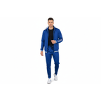 Men's Monte Carlo Turkey Jogging Suit 2pc Jump Set Stretchable 95183 Royal Blue