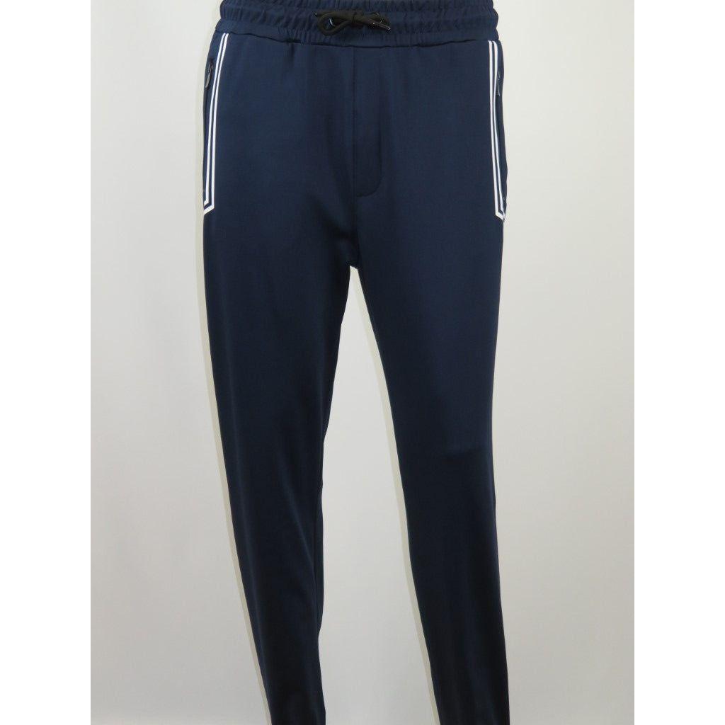 Men's Monte Carlo Turkey Jogging Suit 2pc Jump Set Stretchable 95209 Navy Blue - J.Valintin Men's Wear Legend - 95209 - Navy - M