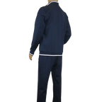 Men's Monte Carlo Turkey Jogging Suit 2pc Jump Set Stretchable 95209 Navy Blue - J.Valintin Men's Wear Legend - 95209 - Navy - M
