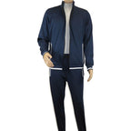 Men's Monte Carlo Turkey Jogging Suit 2pc Jump Set Stretchable 95209 Navy Blue - J.Valintin Men's Wear Legend - 95209 - Navy - M