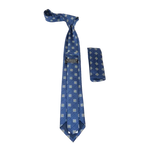 Mens Narrow Tie/Hankie Set Microfiber Silky Vito Rofolo by J.Valintin VTR - 75 - J.Valintin Men's Wear Legend - VTR - 75