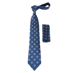 Mens Narrow Tie/Hankie Set Microfiber Silky Vito Rofolo by J.Valintin VTR - 75 - J.Valintin Men's Wear Legend - VTR - 75