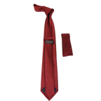 Mens Narrow Tie/Hankie Set Microfiber Silky Vito Rofolo by J.Valintin VTR - 79 - J.Valintin Men's Wear Legend - VTR - 79